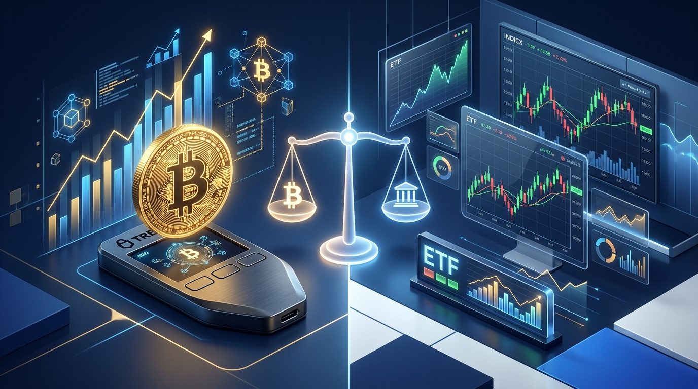 Bitcoin au comptant ou ETF crypto : où placer votre argent ?