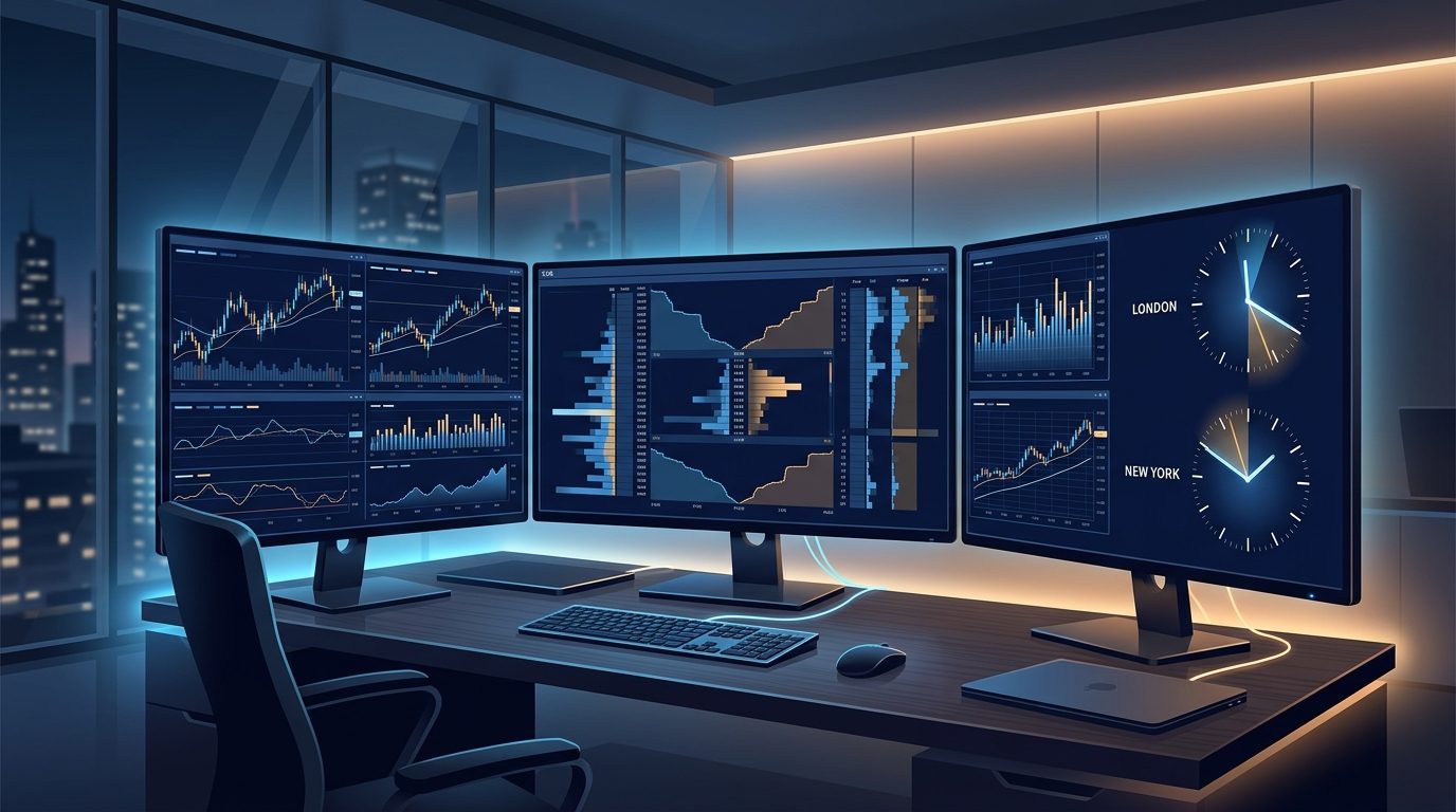 Routines de Trading Institutionnel : Dompter les Sessions CME, Londres et New York